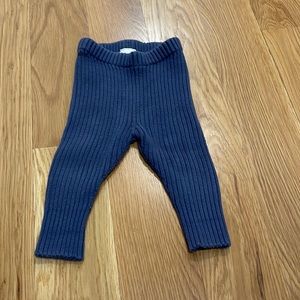 Hanna Andersson sweater leggings, unisex, size 3-6 months, preowned